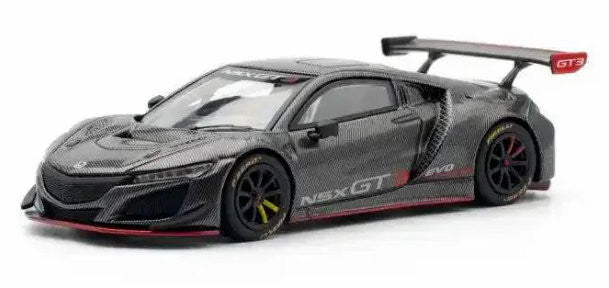 Honda NSX GT3 EVO22, Carbon Fiber 1:64 Diecast Model Car by Pop