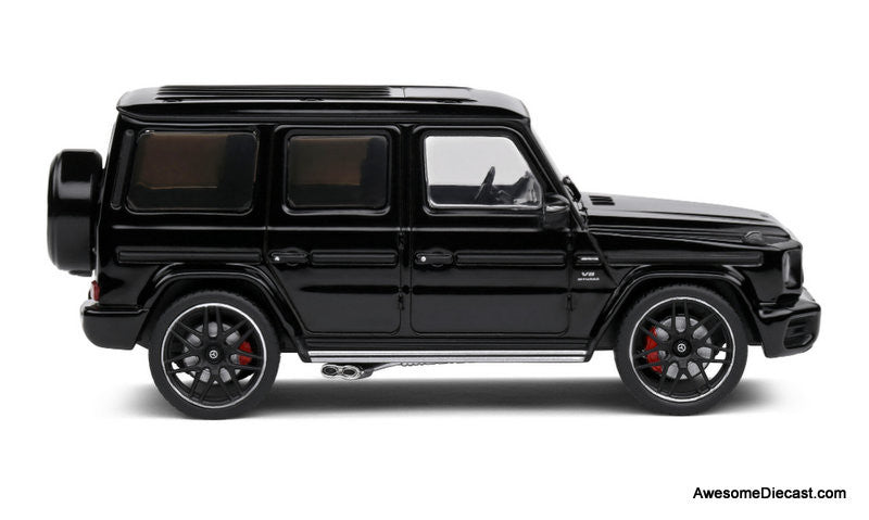 2022 Mercedes AMG G63, Obsidian Black Metallic 1:43 Diecast Model Car by Solido
