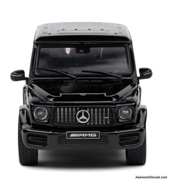2022 Mercedes AMG G63, Obsidian Black Metallic 1:43 Diecast Model Car by Solido