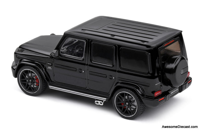 2022 Mercedes AMG G63, Obsidian Black Metallic 1:43 Diecast Model Car by Solido