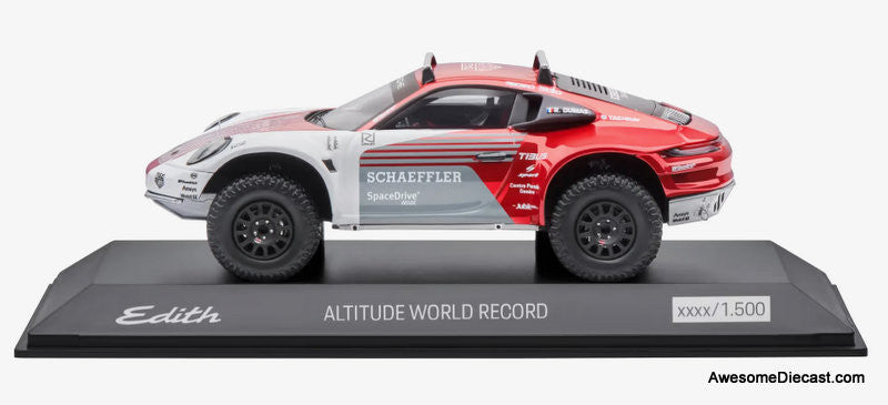 Porsche 911 (992) "Edith" Altitude World Record 1:43 Resin Cast Model by Spark Model