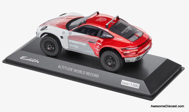 Porsche 911 (992) "Edith" Altitude World Record 1:43 Resin Cast Model by Spark Model