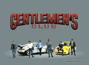 Gentlemen's Club Figures 1:64 Diecast Diorama Figures by American Diorama