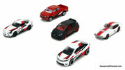 Toyota Racing (5 Piece Set) 1:64 Diecast Model Cars by Majorette