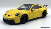 2022 Porsche 911 GT3, Yellow 1:18 Diecast Model Car by Maisto