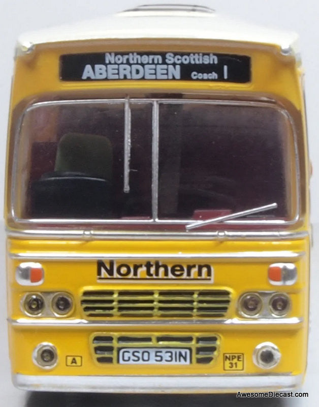 1975 Alexander M Type: Northern Scottish (Destination Aberdeen) 1:76 Diecast Model Bus by Oxford Diecast