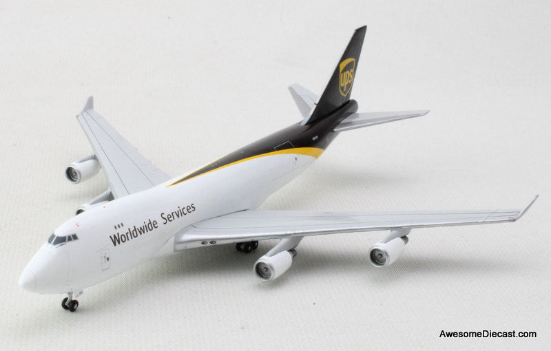 Gemini Jets 1:400 Boeing 747-400F: UPS World Wide Service (Reg #N581UP)