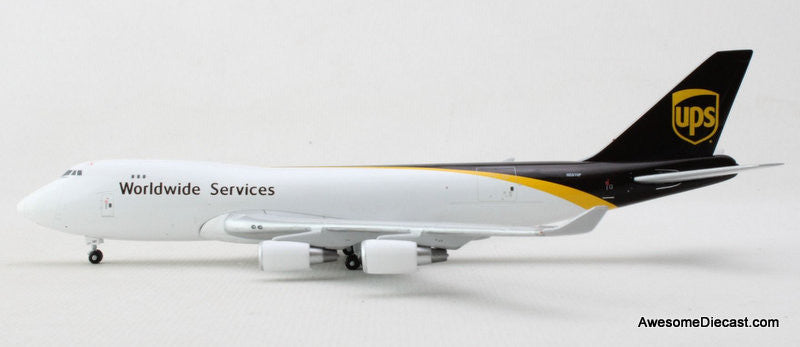 Gemini Jets 1:400 Boeing 747-400F: UPS World Wide Service (Reg #N581UP)