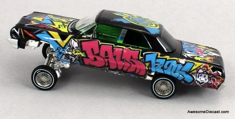 ミニカー WestCoastPrecision1959 Chevrolet Impala Chevrolet Impala West Coast Bouncing Cars, Graffiti 1:64 Diecast