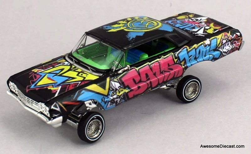 Chevrolet Impala West Coast Bouncing Cars, Graffiti 1:64 Diecast