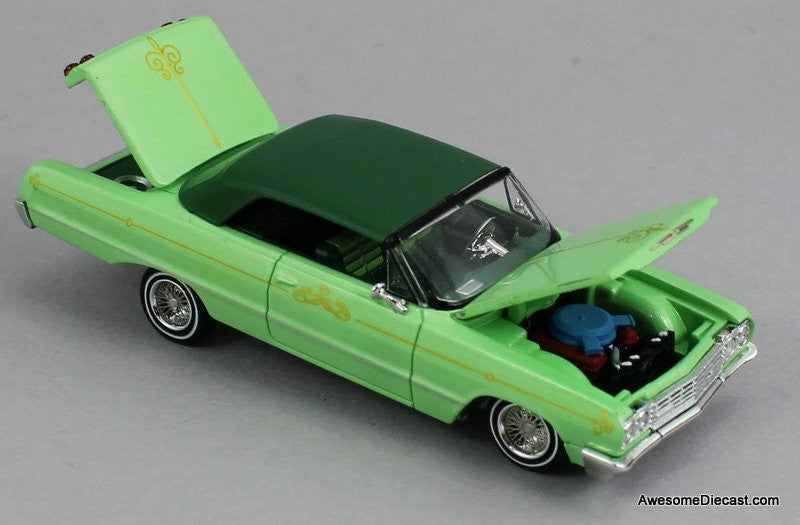 Chevrolet Impala West Coast Bouncing Cars, Avocado Green 1:64