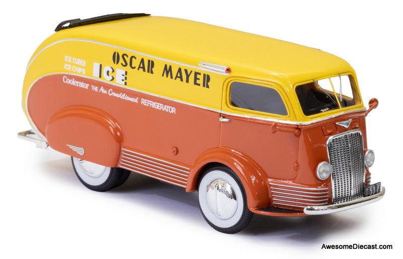 Esval Models 1:43 1938 International D-300: Oscar Mayer, Ice Delivery Van (Open Back)