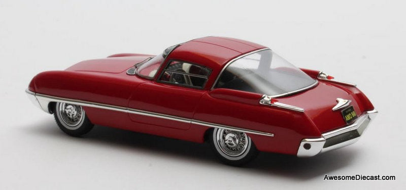 Matrix 1:43 1962 Ford Cougar 406 Concept Car, Red