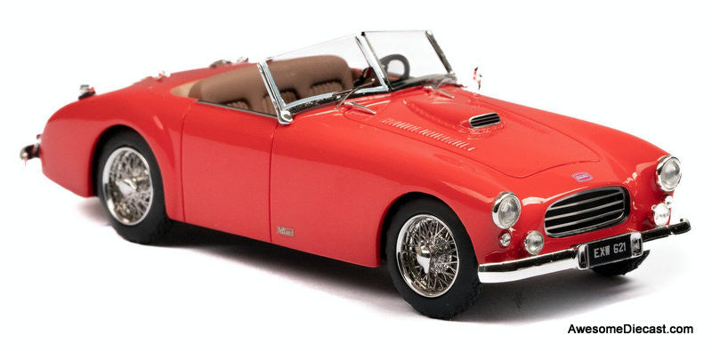 Esval Models 1:43 1953 Allard K3 Roadster "Top Down", Red