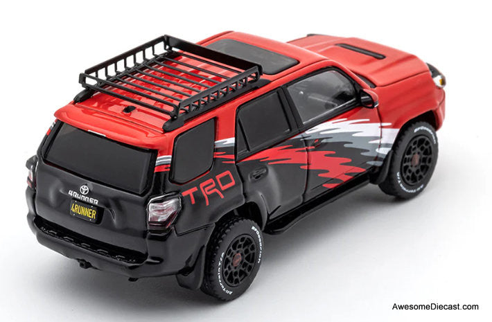 GCD 1:64 Toyota 4 Runner TRD Pro Special, Red w/Graphic