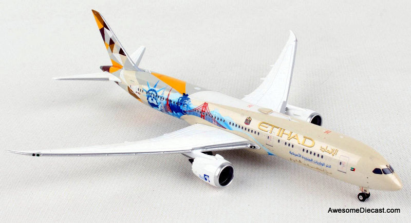 Phoenix 1:400 Boeing 787-9:Etihad Airways (Choose The USA Livery)