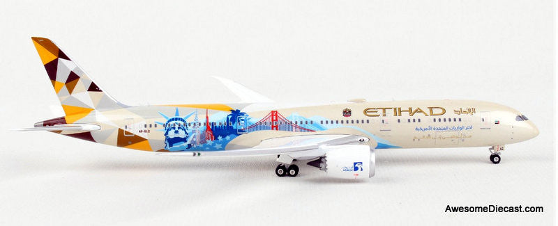 Phoenix 1:400 Boeing 787-9:Etihad Airways (Choose The USA Livery)