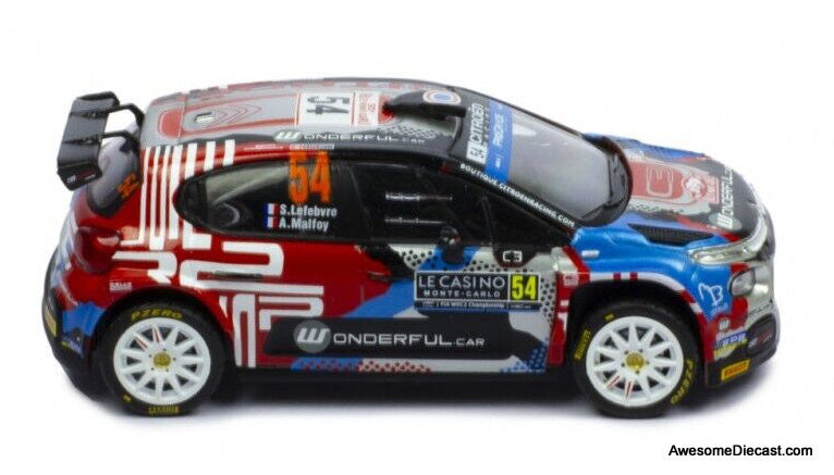 IXO 1:43 Citroen C3 Rally2 #54: 2022 Monte Carlo Rally