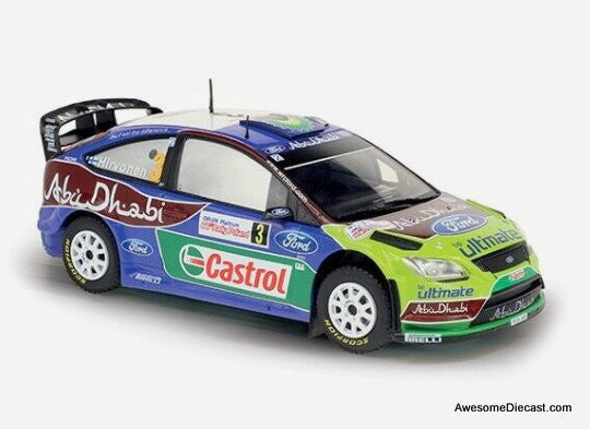 IXO 1:24 Ford Focus RS WRC #3: 2009 Rally Sardegna