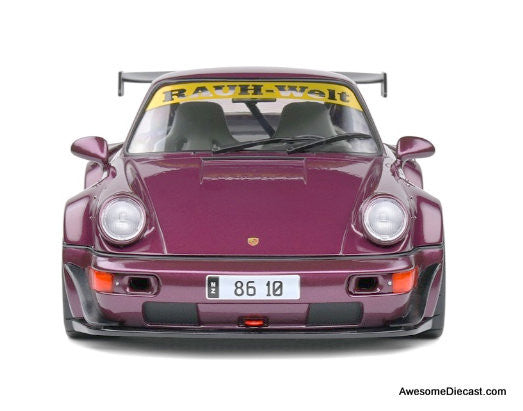 Solido 1:18 2022 Porsche 911 (964) RWB Rauh-Welt Hekigyoku, Metallic Purple