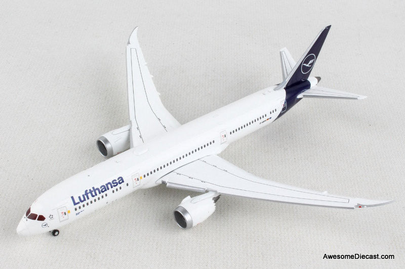 Gemini Jets 1:400 Boeing 787-9: Lufthansa (Flaps Down)