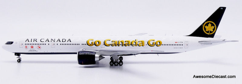 Boeing 777-300ER: Air Canada (Reg #C-FITW) "Go Canada Go" 1:400 Diecast Model Plane by JC Wings