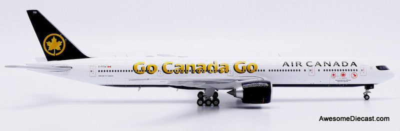 Boeing 777-300ER: Air Canada (Reg #C-FITW) "Go Canada Go" 1:400 Diecast Model Plane by JC Wings