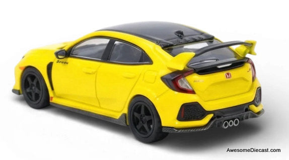 Honda Civic Type-R FK8, Yellow 1:64 Diecast Model Car by Inno64