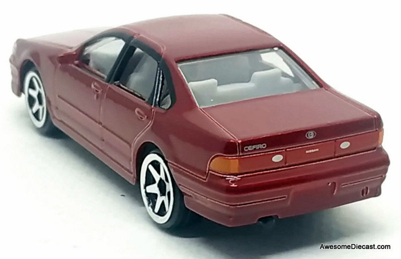 RARE!! Nissan Cefiro A31, Red 1:64 Diecast Model Car by Majorette