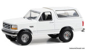 Greenlight 1:64 1993 Ford Bronco XLT, Oxford White (Hobby Exclusive)