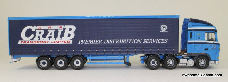 Corgi 1:50 DAF XF Space Cab w/Curtainside Trailer: ARR Craib Transport Ltd