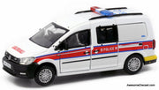 Tiny 1:64 Volkswagen Caddy: Hong Kong Police