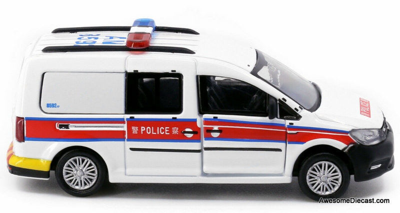 Tiny 1:64 Volkswagen Caddy: Hong Kong Police