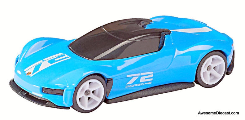 Porsche Vision GT #72, Blue 1:64 Diecast Model Car by Majorette