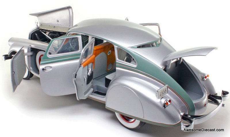 Signature Models 1:18 1933 Pierce Arrow: Silver Arrow