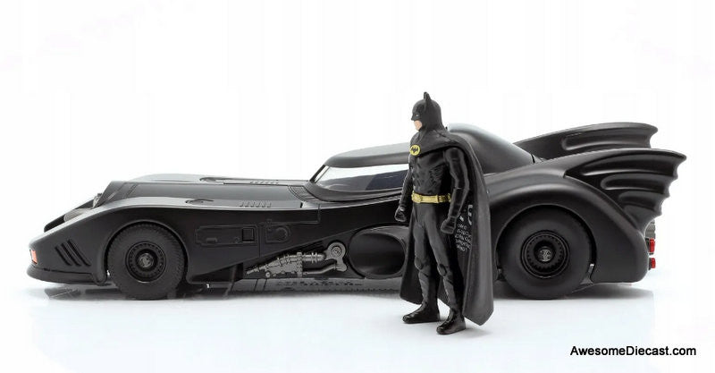 Jada 1:24 1989 Batmobile w/Batman Figure – Awesome Diecast LLC