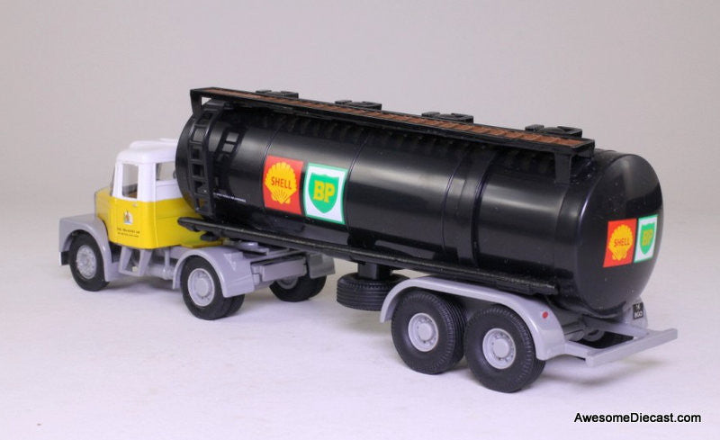 Corgi 1:50 Scammell Highwayman Day Cab w/Tanker Trailer: Shell Mex/BP