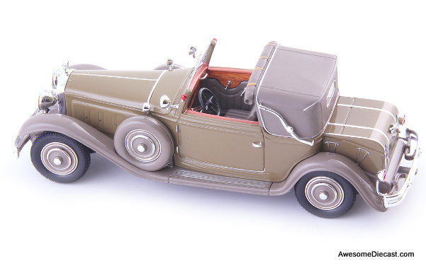 AutoCult 1:43 1930 Minerva Al Three Position Cabriolet Van Den Plas (Belgium)