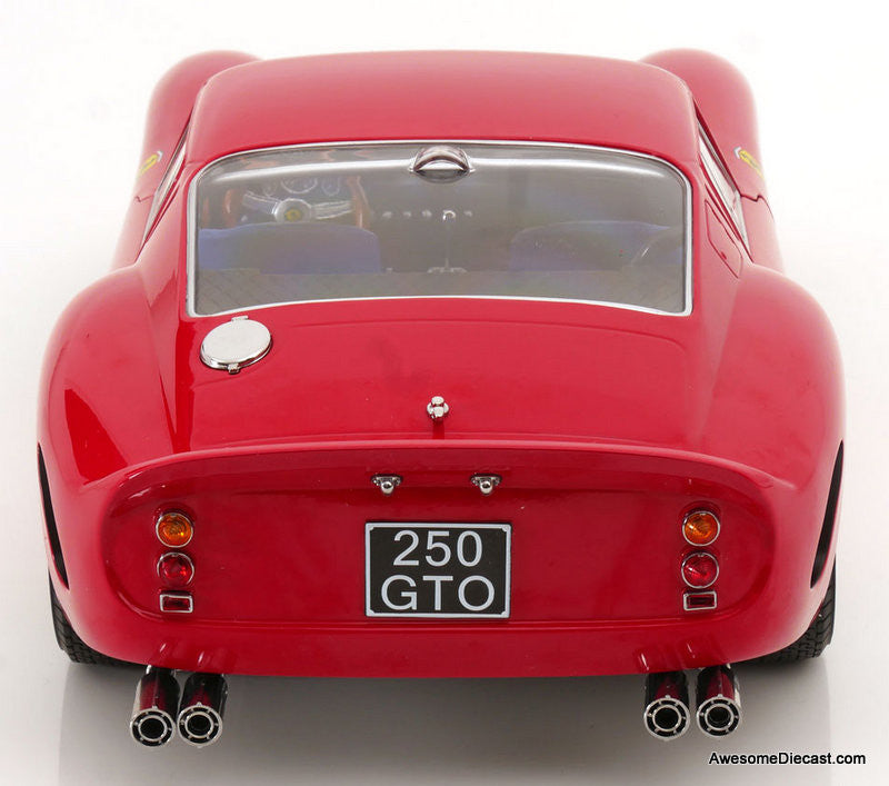 MFH Ferrari フェラーリ250 GTO 1/12 赤 1962 Ferrari 250 GTO, Red 1:12 Diecast Model Car by KK Scale