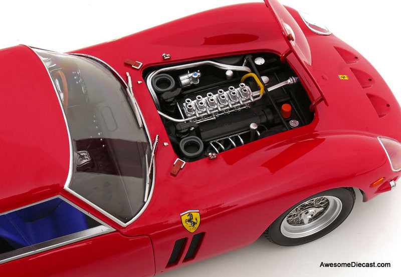 1962 Ferrari 250 GTO, Red 1:12 Diecast Model Car by KK Scale