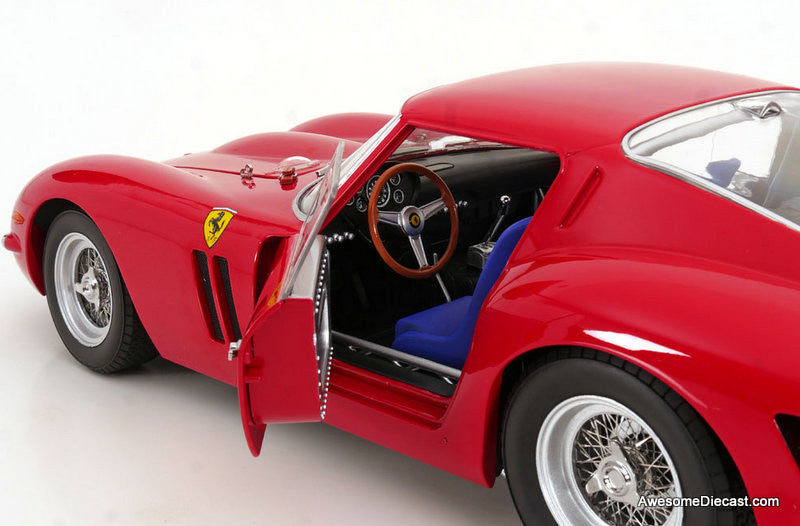 1962 Ferrari 250 GTO, Red 1:12 Diecast Model Car by KK Scale