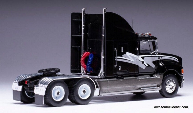 IXO 1:43 1990 Ford Aeromax Sleeper Tractor, Black/Silver