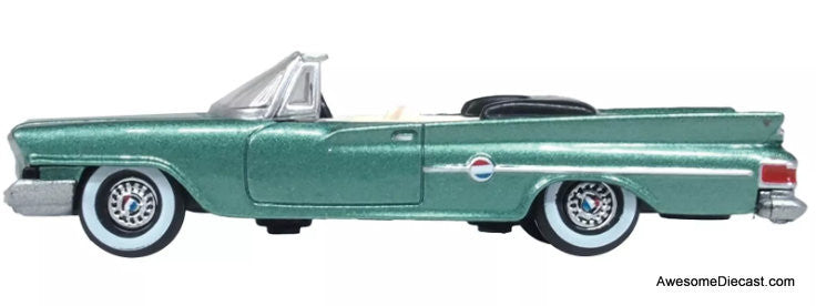 1961 Chrysler 300 Convertible, Pinewood Green 1:87 Diecast Model Car by Oxford Diecast