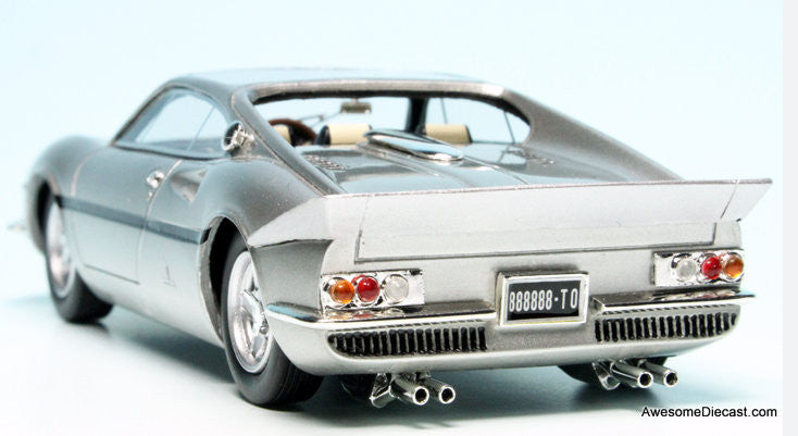 Masterpiece by AutoCult 1:43 1966 Ferrari 365p Posti, Silver