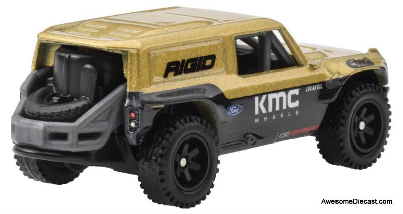 Hot Wheels Premium 2 Pack Ford Bronco R & 2017 Ford F-150 Raptor 1:64 Diecast Model Cars by Hot Wheels