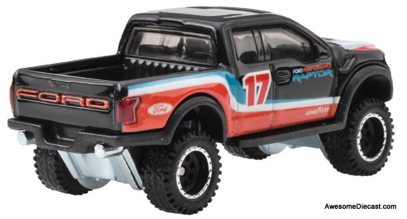Hot Wheels Premium 2 Pack Ford Bronco R & 2017 Ford F-150 Raptor 1:64 Diecast Model Cars by Hot Wheels