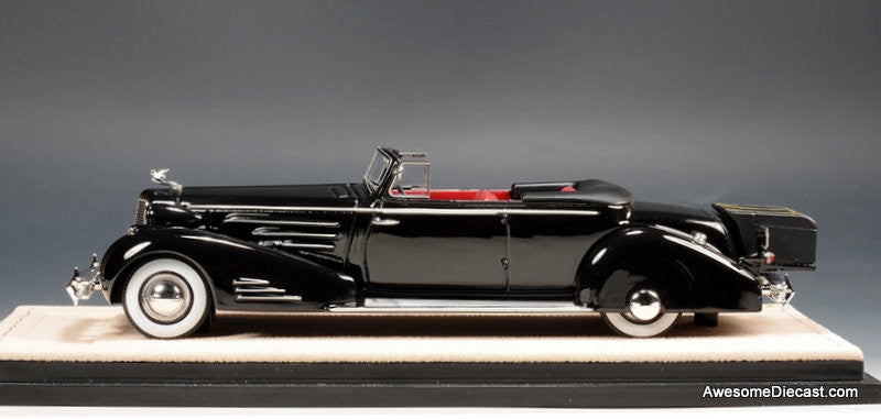 E.R.A. Type B 1934 ミニカー 1/43 Stamp Models 1:43 1934 Cadillac 452D V16 Victoria Convertible
