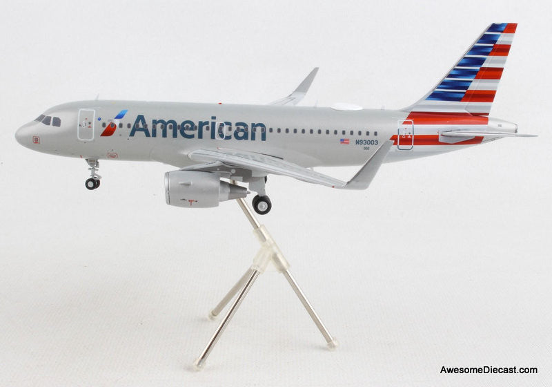 Gemini 200 1:200 Airbus A319: American Airlines (Reg #N93003
