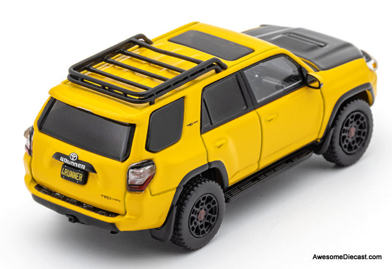 GCD 1:64 Toyota 4Runner TRD Pro SUV, Yellow – Awesome Diecast LLC
