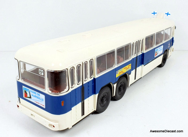 Hatchette 1:43 1954 Berliet PBR 10 6x2: RTM Buses Marseille Fair, France